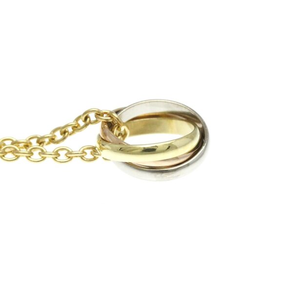 CARTIER 18k Yellow Gold Trinity Necklace - Picture 12 of 14